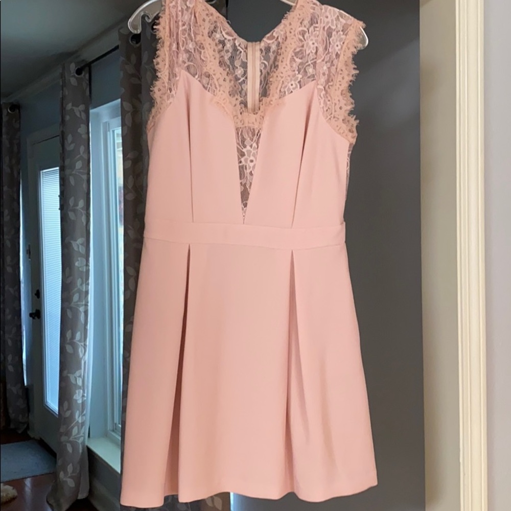 Blush pink dress